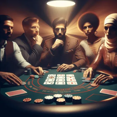 Three 3Card Poker online table view