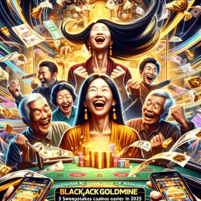 Blackjack Goldmine: 5 Sweepstakes Casinos That Make Winning Real Cash in 2025 Easier Than Ever