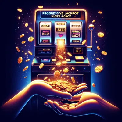 Progressive Jackpot-Slots spinning reels