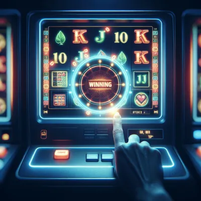 Video-Slots game interface with engaging graphics